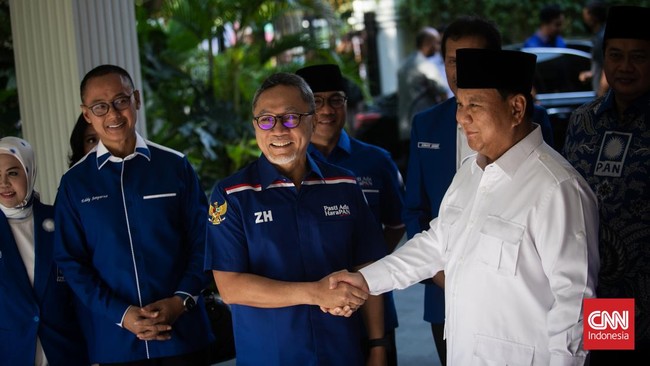 Prabowo Subianto dan Zulkifli Hasan Bertemu Akankah Ada Koalisi Geirndra PAN ?